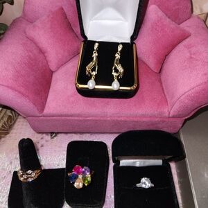 Jewelry Display Holders Earring & Rings NWOT